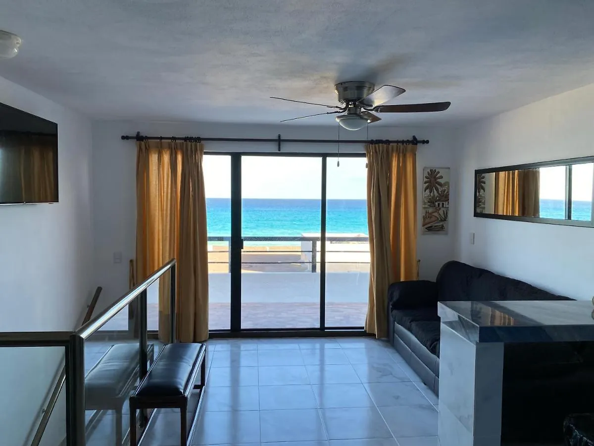 Departamento frente al mar Apartamento Cancún