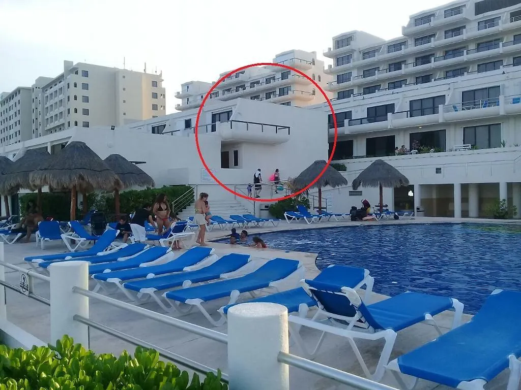 Departamento frente al mar Apartamento Cancún
